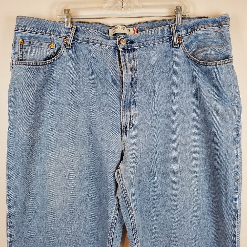 Levi's 560 COMFORT FIT tapered denim pants for men, size w34 cotton blue type Vintage Second Hand